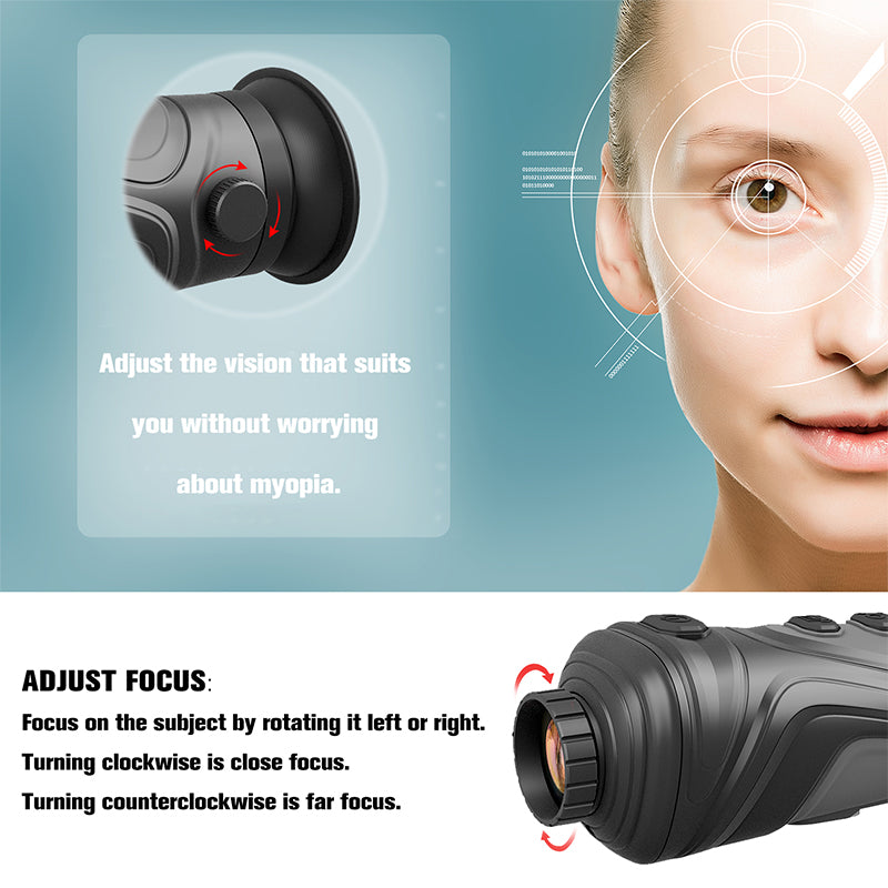 HT-A3 Thermal Imaging scope with Infrared resolution(384×288)